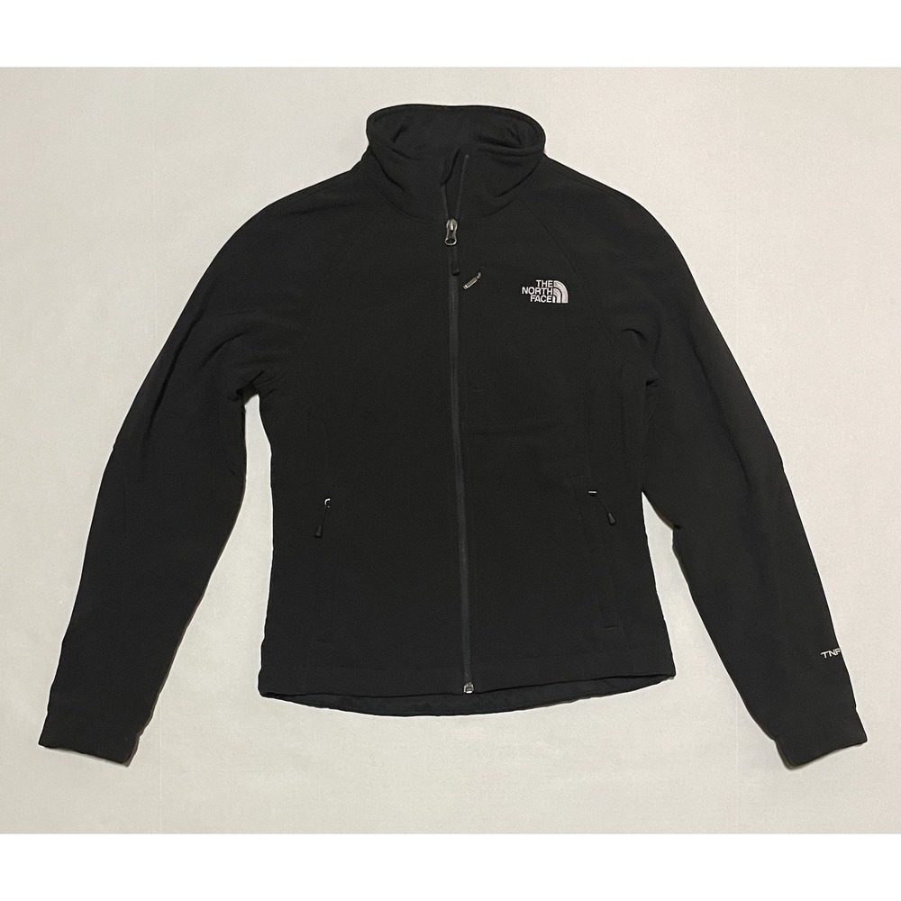 The North Face Jacket Womens Extra‎ Small XS Black Full Zip Apex Pockets